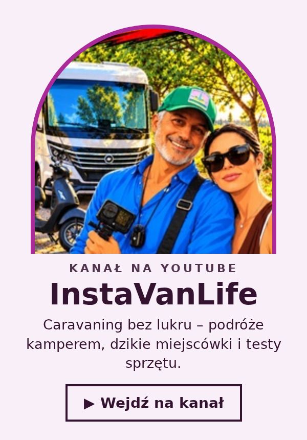InstaVanLife – kanał o podróżach kamperem na YouTube